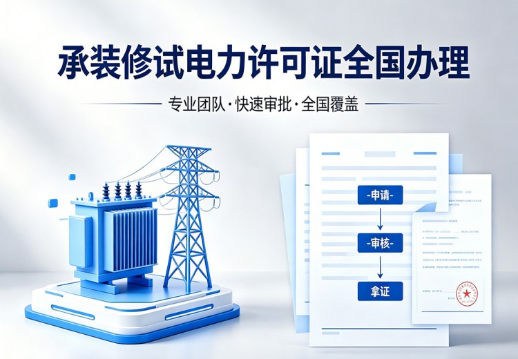 深耕电力资质，长期陪伴企业成长